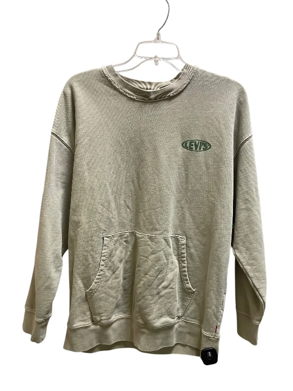 Sweatshirt Crewneck By Levis In Green, Size: S