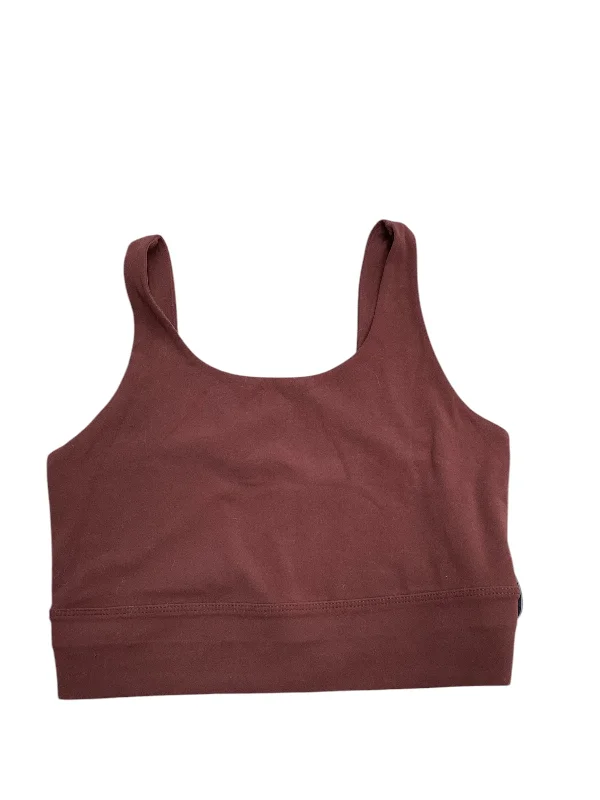 Athletic Bra By Nike In Brown, Size: S