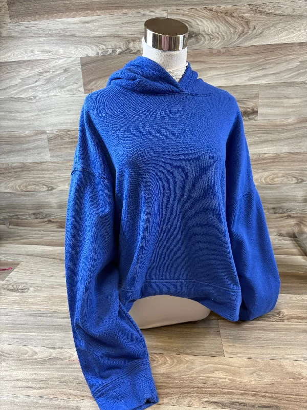 Sweatshirt Hoodie By Old Navy In Blue, Size: Xl