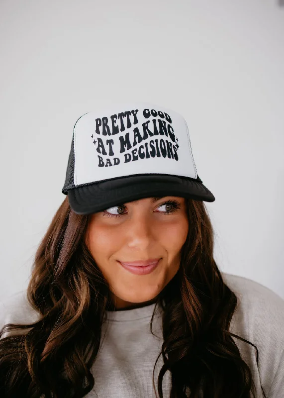 Bad Decisions Trucker Hat