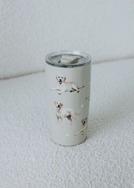 Yellow Lab Stainless Steel Tumbler