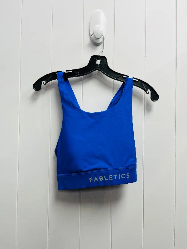 Athletic Bra By Fabletics In Blue, Size: L