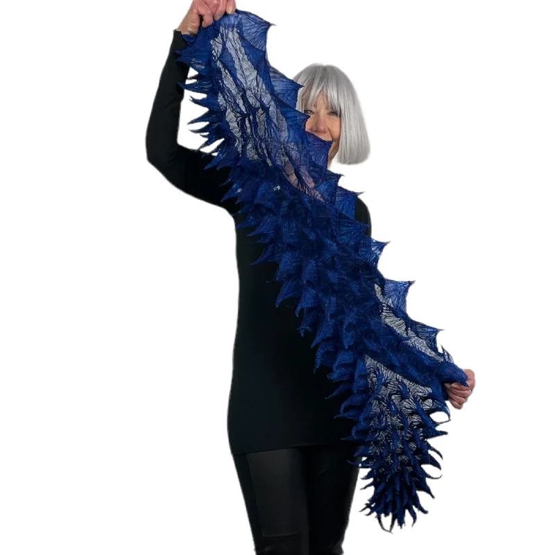 LARGE BAI SHIBORI LONG SCARF