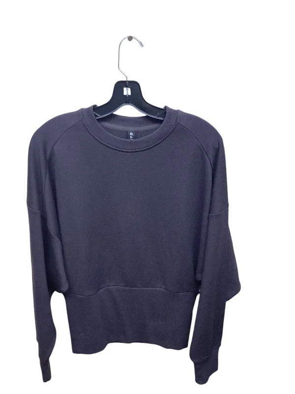 Athletic Sweatshirt Collar By Athleta In Grey, Size: S