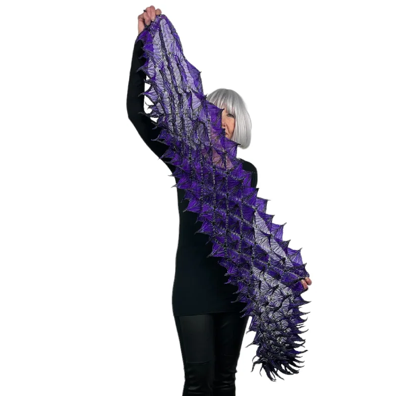 LARGE BAI SHIBORI LONG SCARF