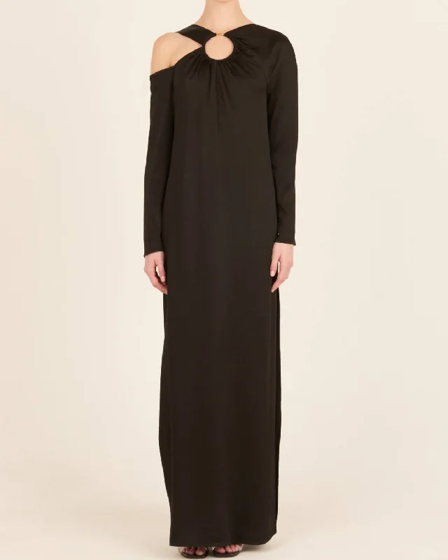 Turin Maxi Dress In Black