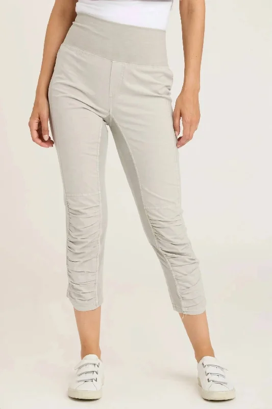 High Waist Jetter Pants In Whitecap Pigment