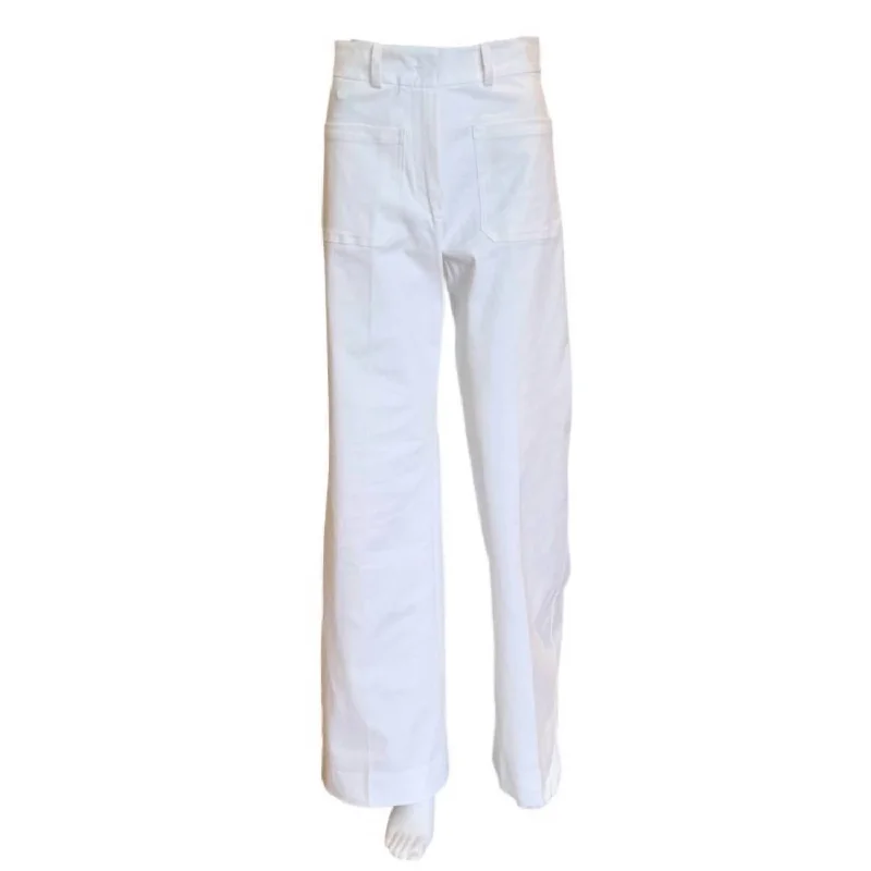 Women's Faith Flair Pants In White