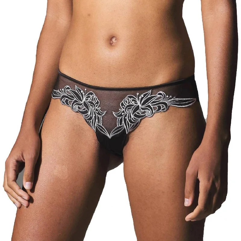 Eldridge Bikini Panty In Platinum